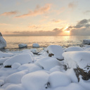 coucher-de-soleil-neige-islande