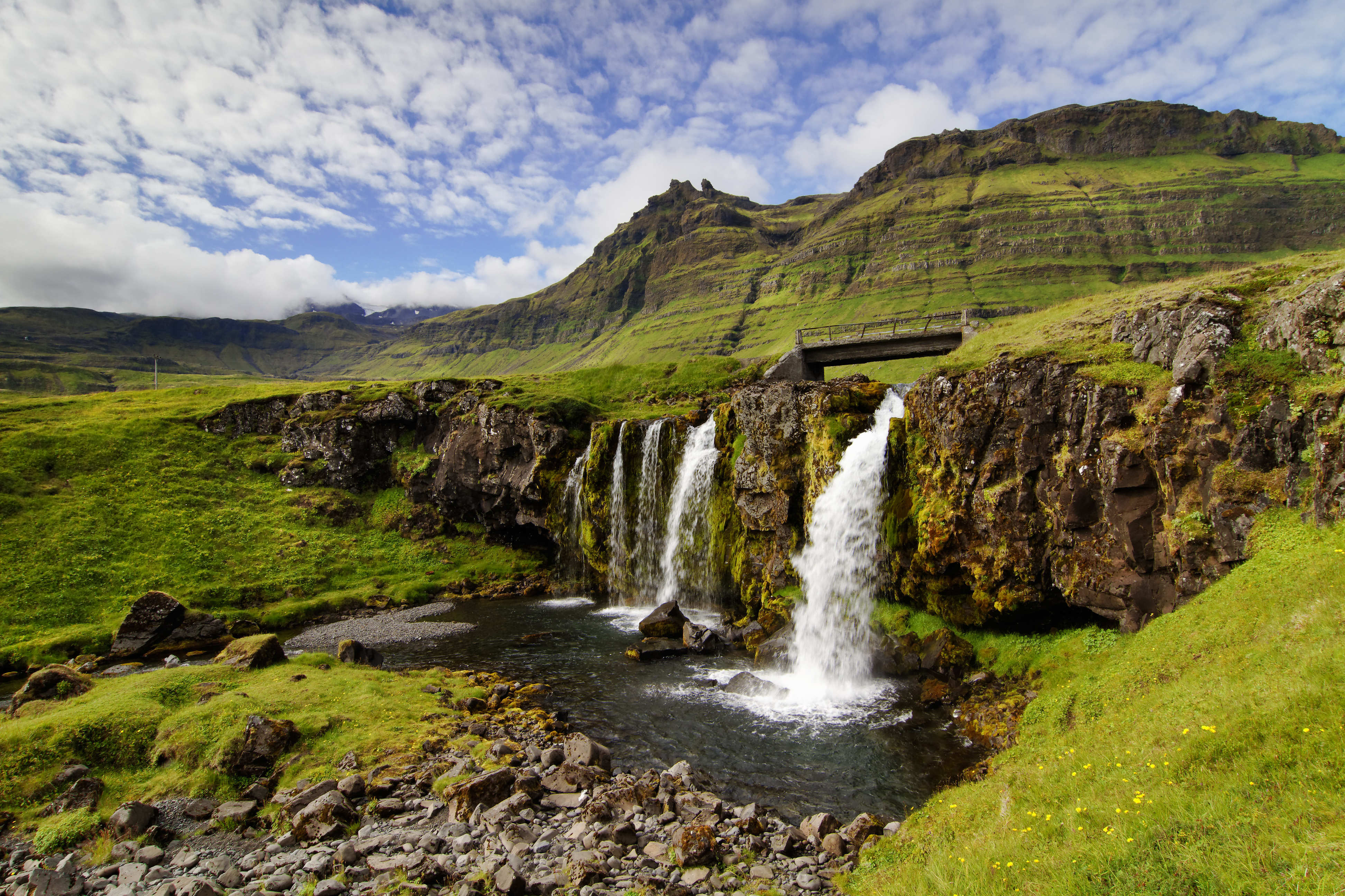 Cascade en Islande