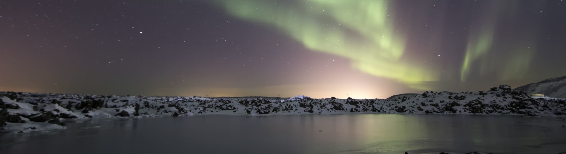 Aurores boréales en Islande