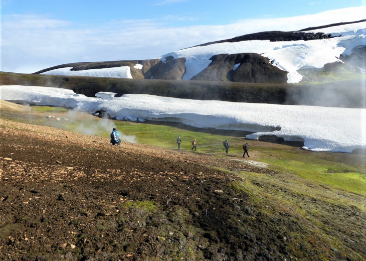 Trek au glacier de Landmmanalaugar - Islande