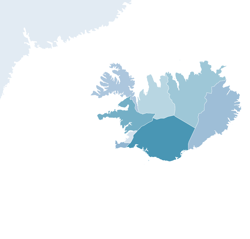 carte destination Islande