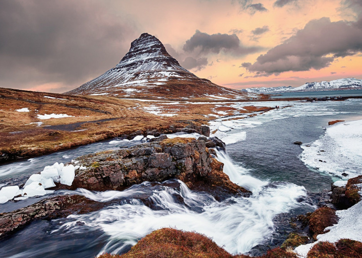 Paysage Islande Hiver