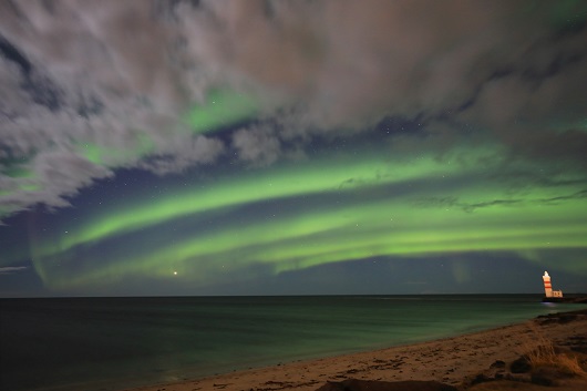 Aurore boréale Islande