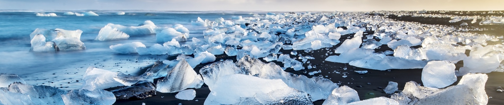 Plage icebergs Islande