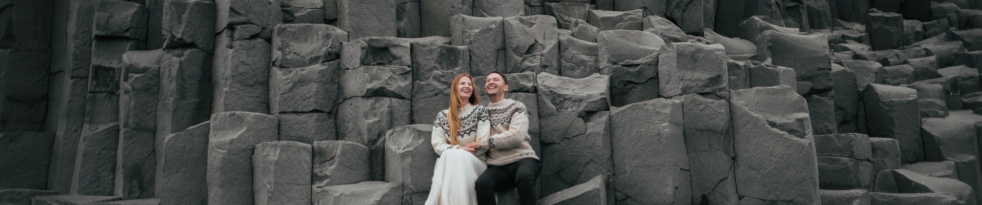 Portrait couple islande