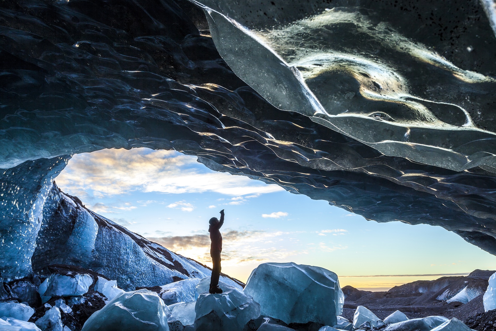 Grotte de glace Islande