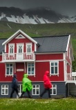 Maison rouge en Islande