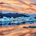 Jökulsarlon en Islande