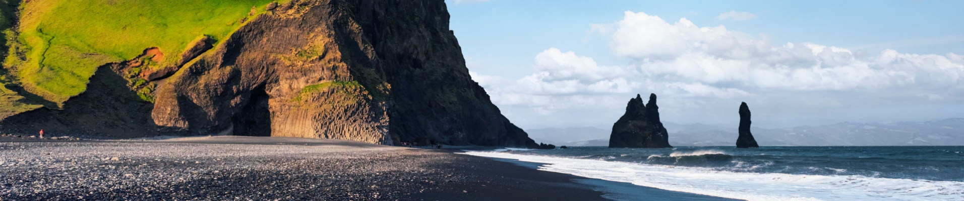 Plage noire Vik en Islande