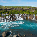 hraunfossar-islande