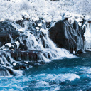 hraunfossar-islande